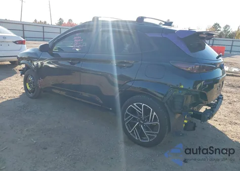 2023 Hyundai Kona N Line from USA, damaged, VIN KM8K33A37PU991920